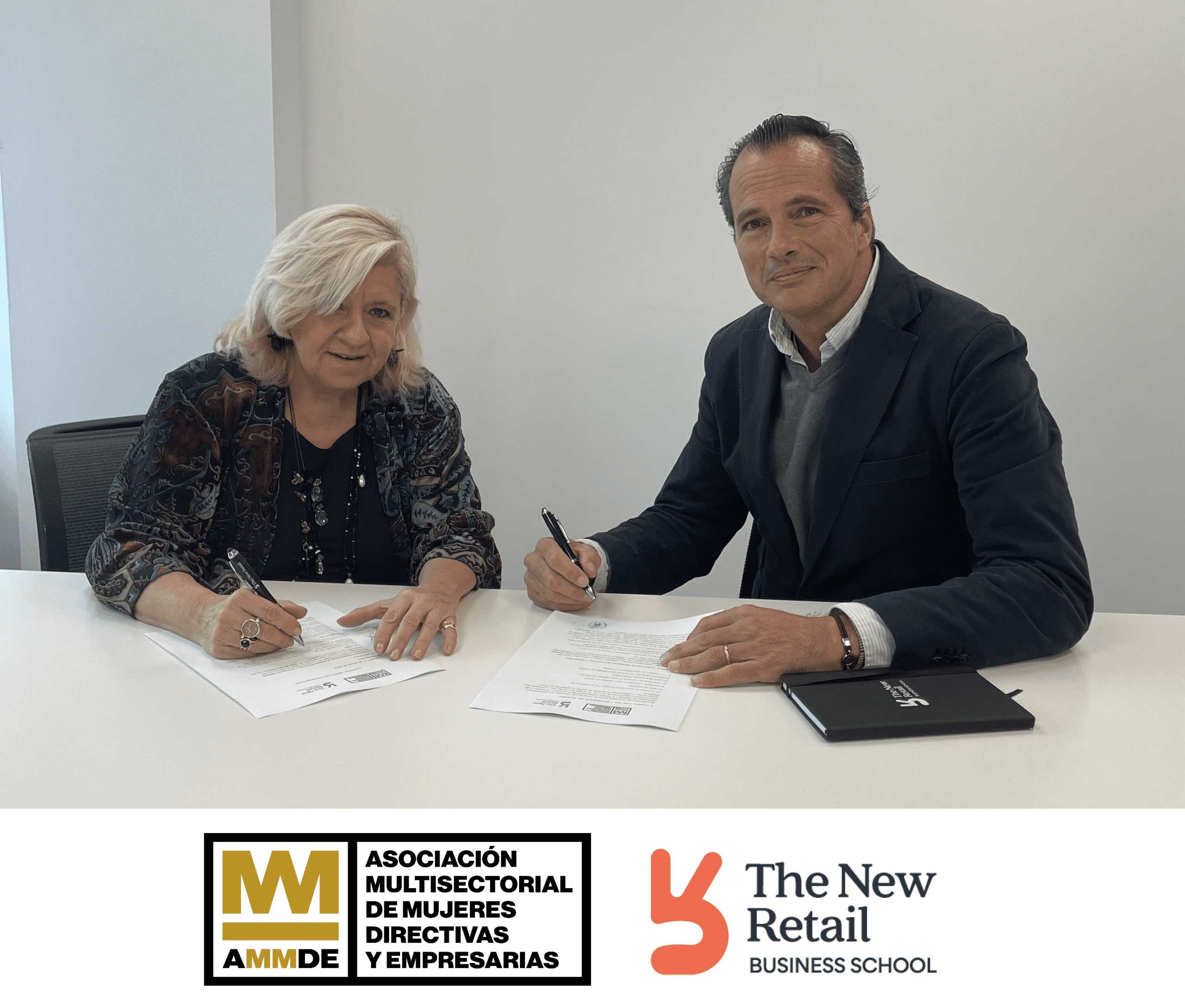 AMMDE y The New Retail Business School firman un acuerdo de colaboración